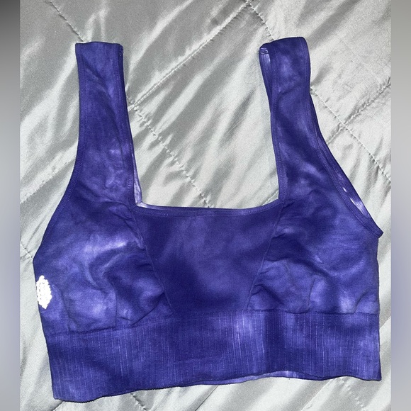 Free People Good Karma Bra Tie Dye Atlas mountain size M/L with Logo - Picture 2 of 12